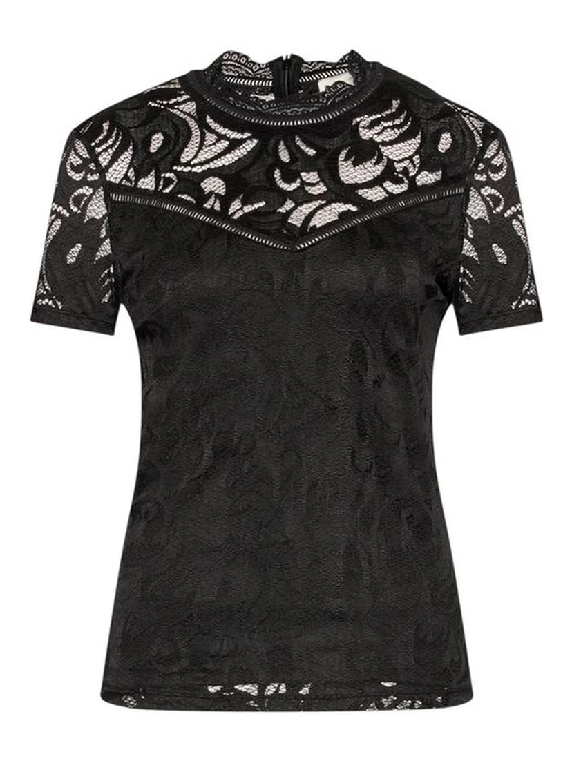 Black Polyamide T-Shirt