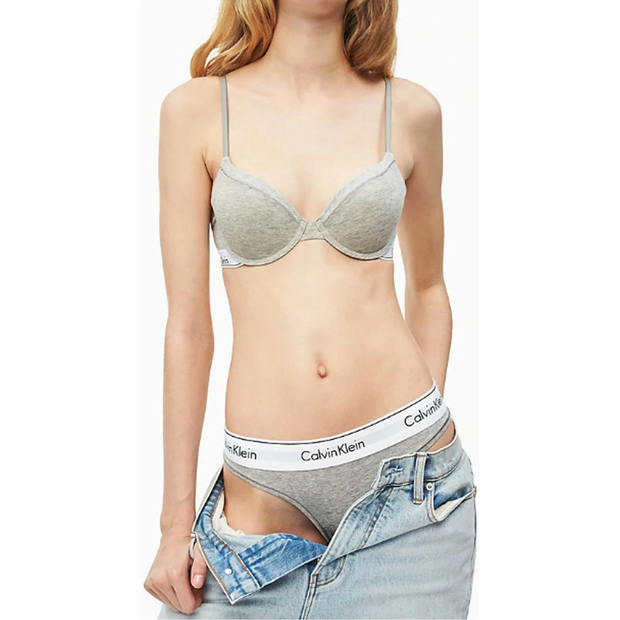 Gray Cotton Pantie