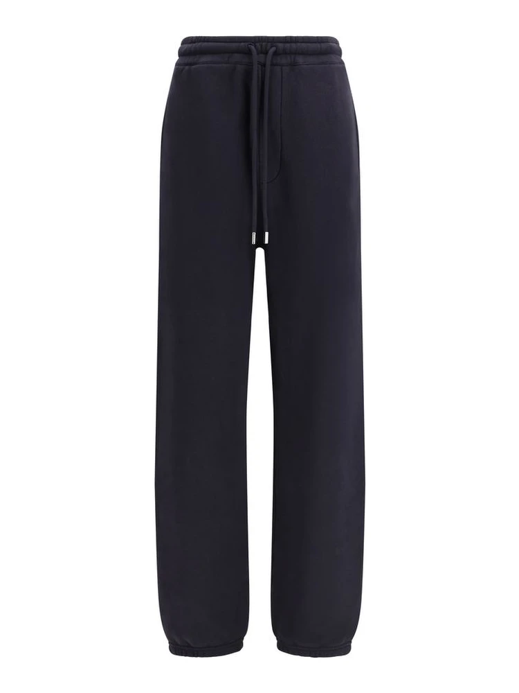 Blue Cotton Joggers (Workout Pants)