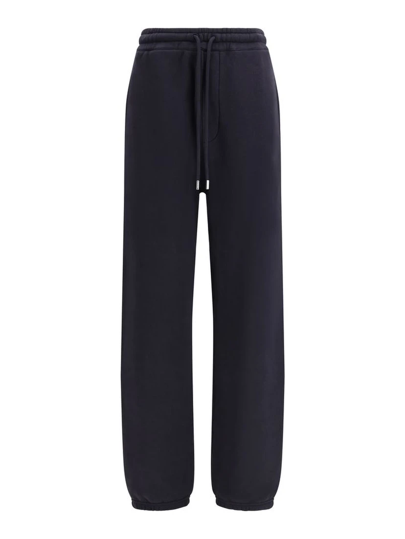 Blue Cotton Joggers (Workout Pants)