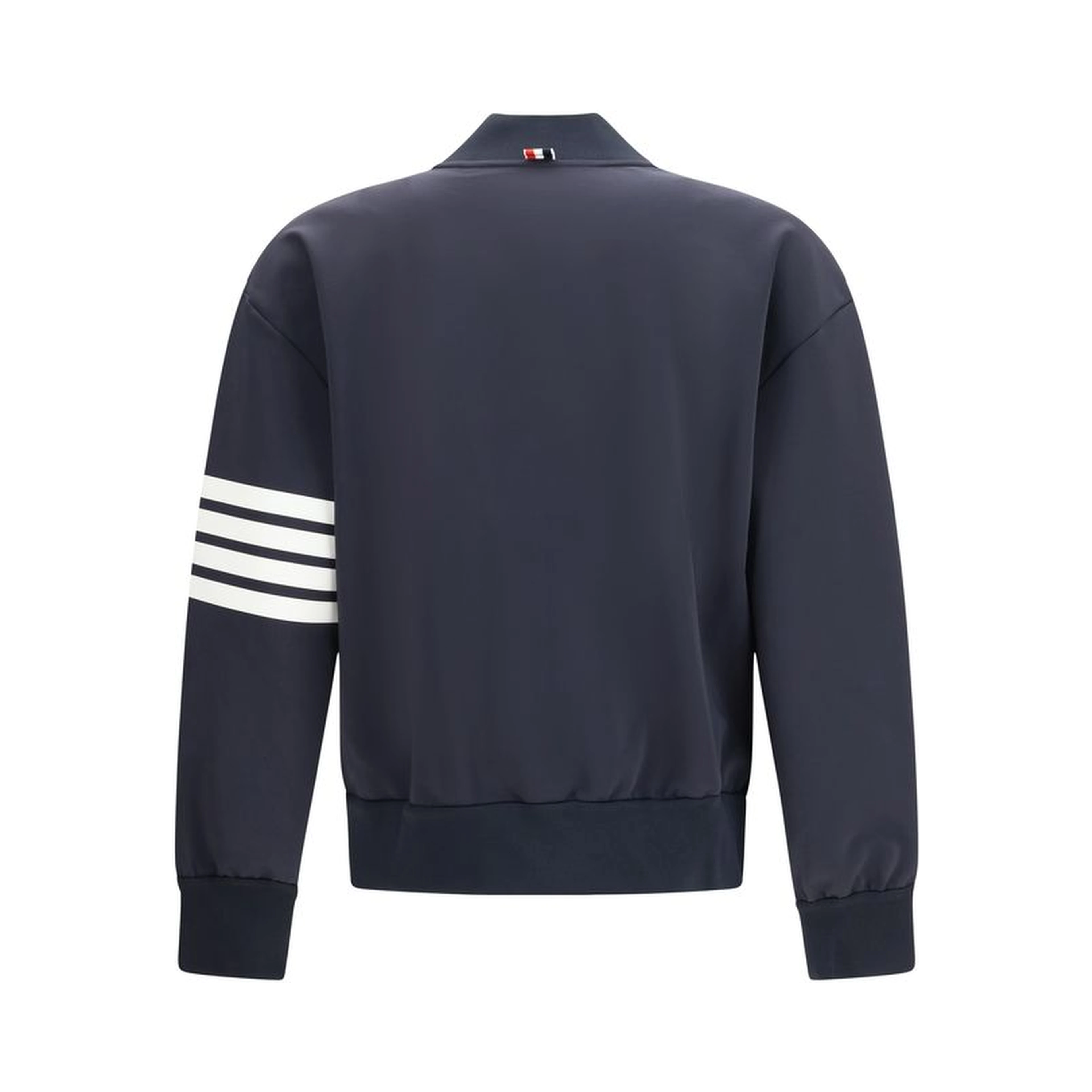 Blue Viscose Bomber