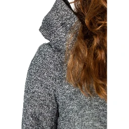Gray Polyester Coat