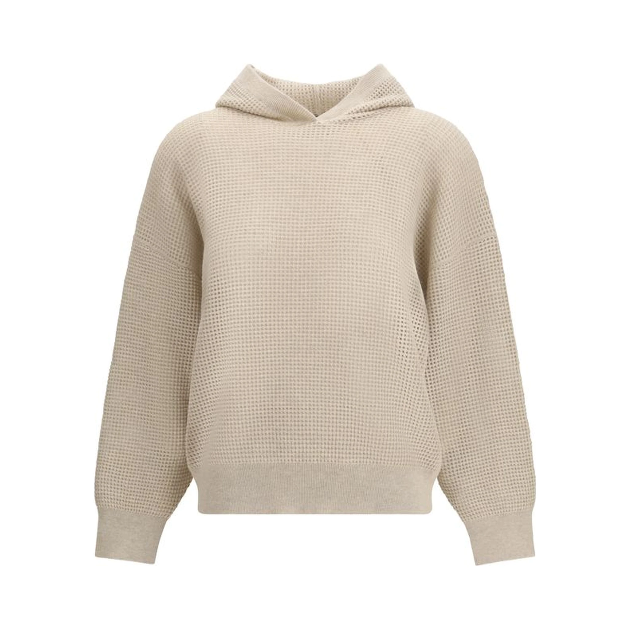 Beige Cashmere Sweatshirt