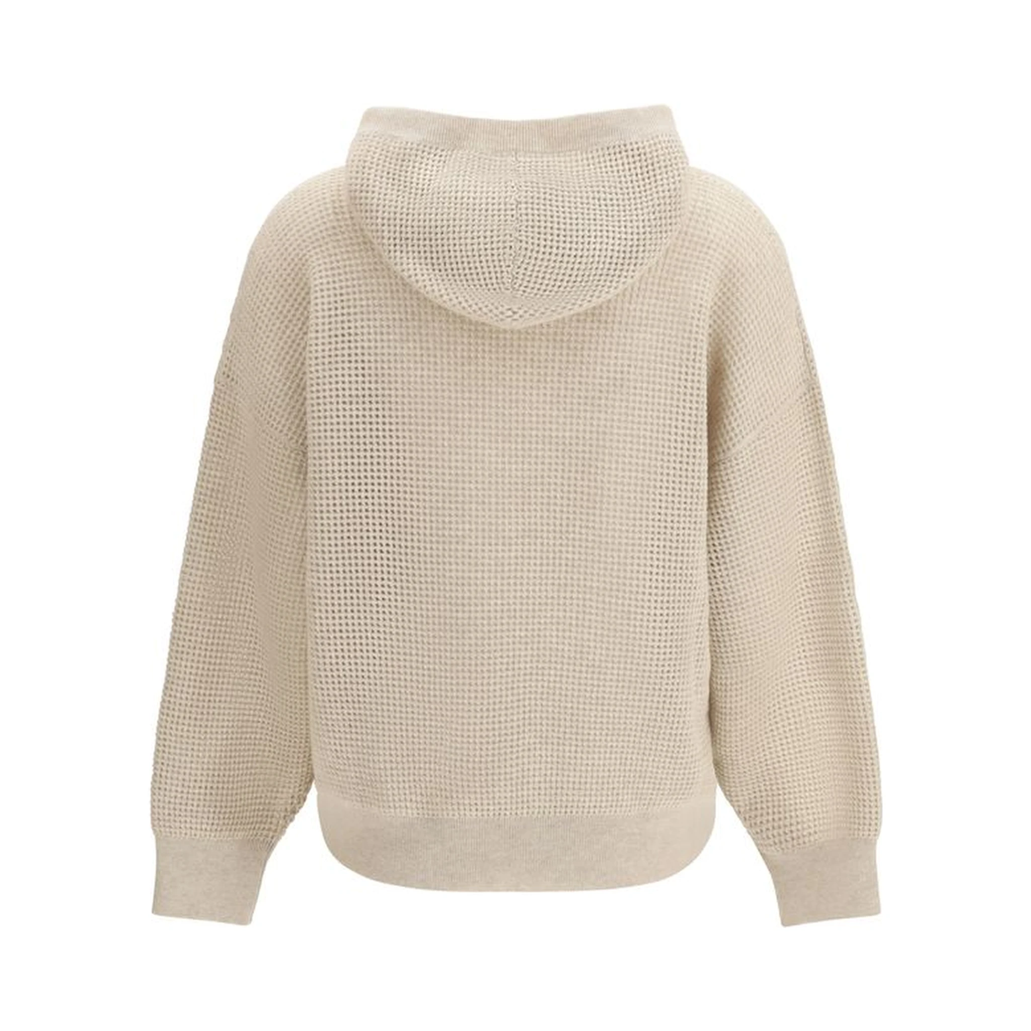 Beige Cashmere Sweatshirt