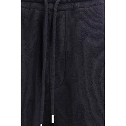 Blue Cotton Joggers (Workout Pants)
