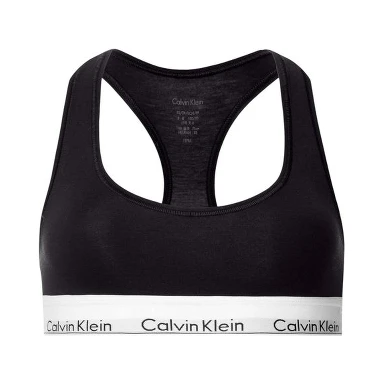 Black Cotton Bra