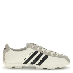 White Calf Leather Bos Taurus Athletic Sneakers