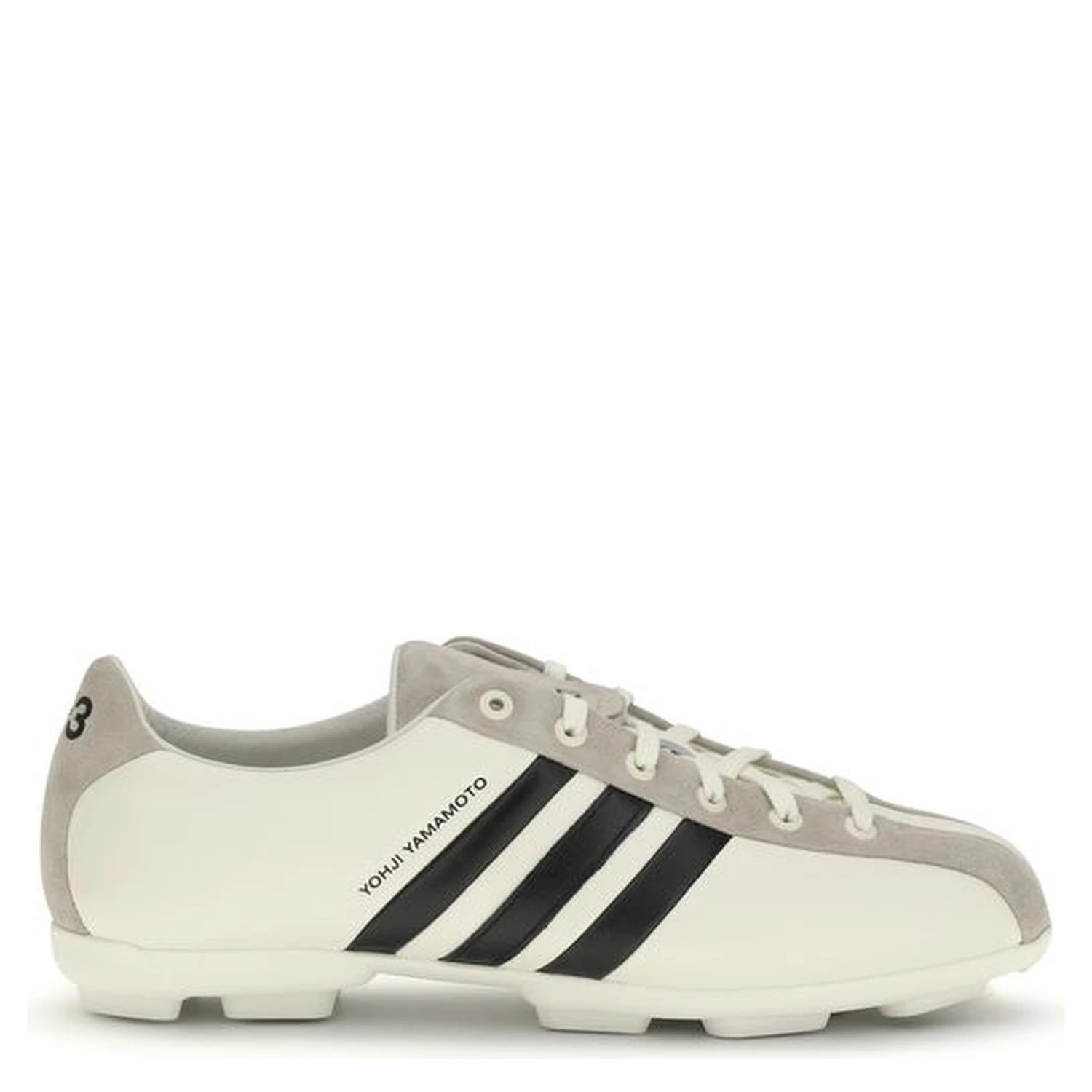 White Calf Leather Bos Taurus Athletic Sneakers