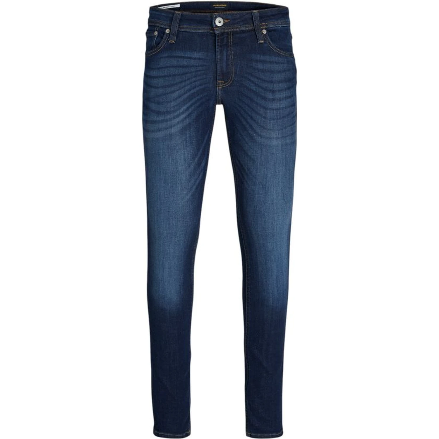 Blue Cotton Skinny Jeans