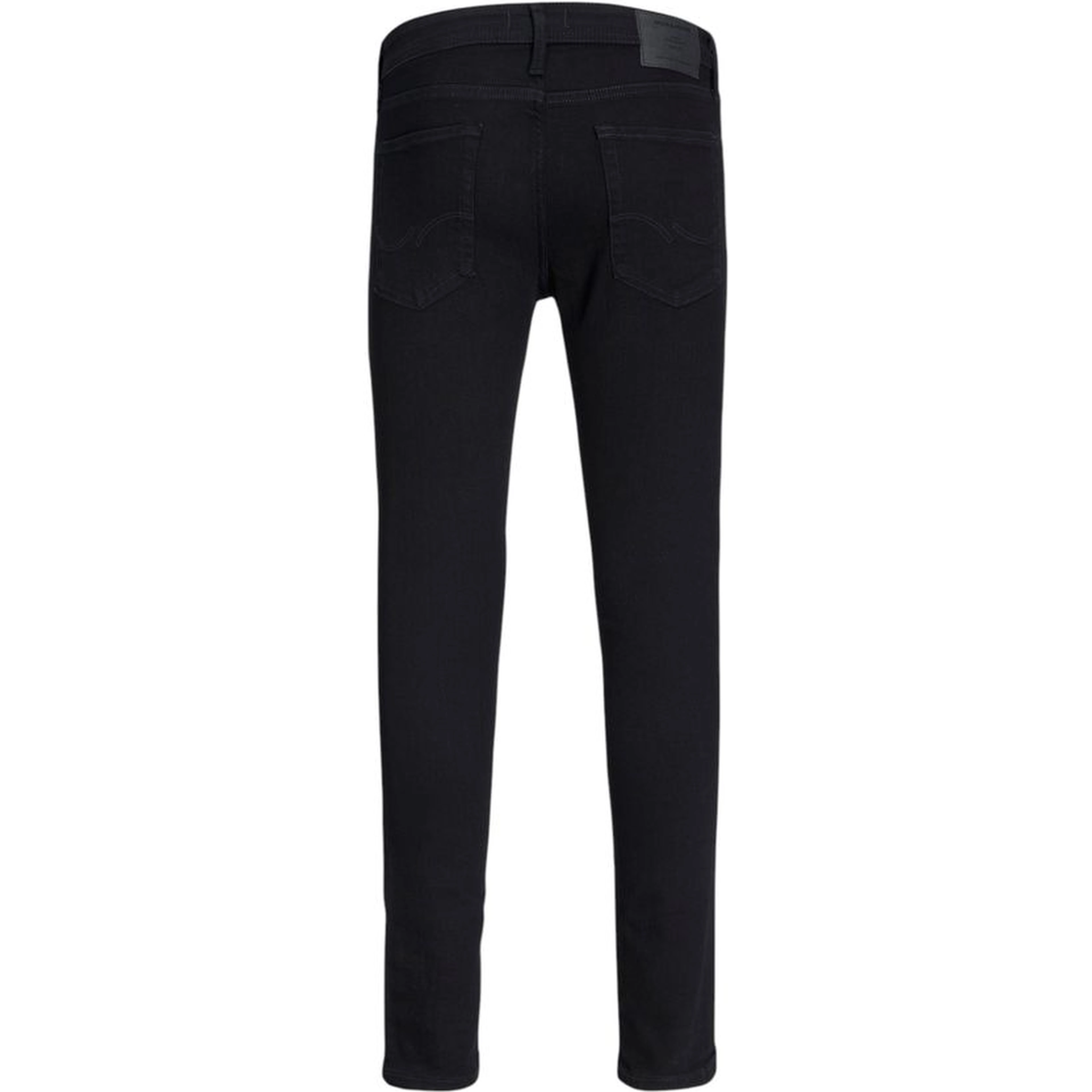 Black Cotton Skinny Jeans