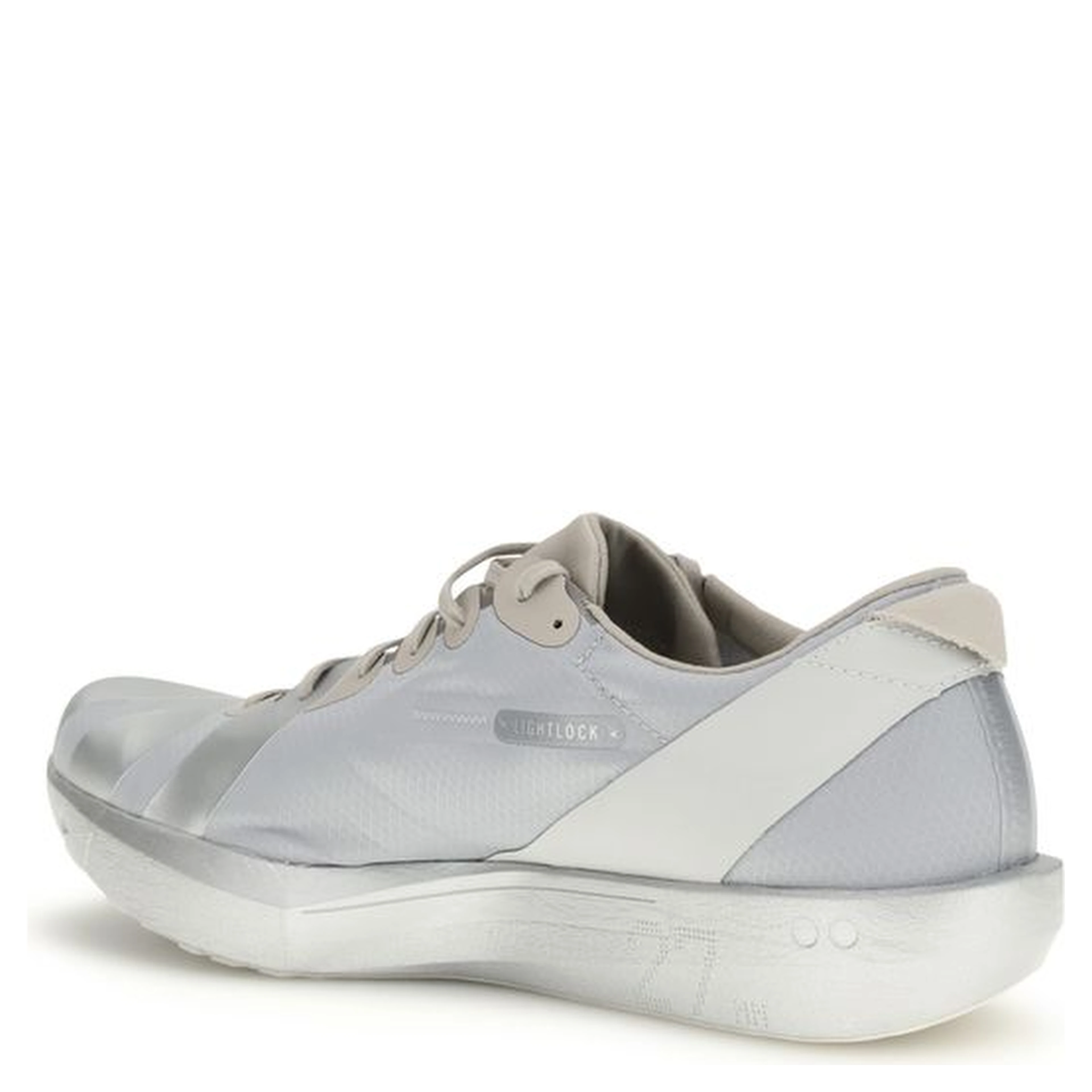 Gray Fabric Athletic Sneakers