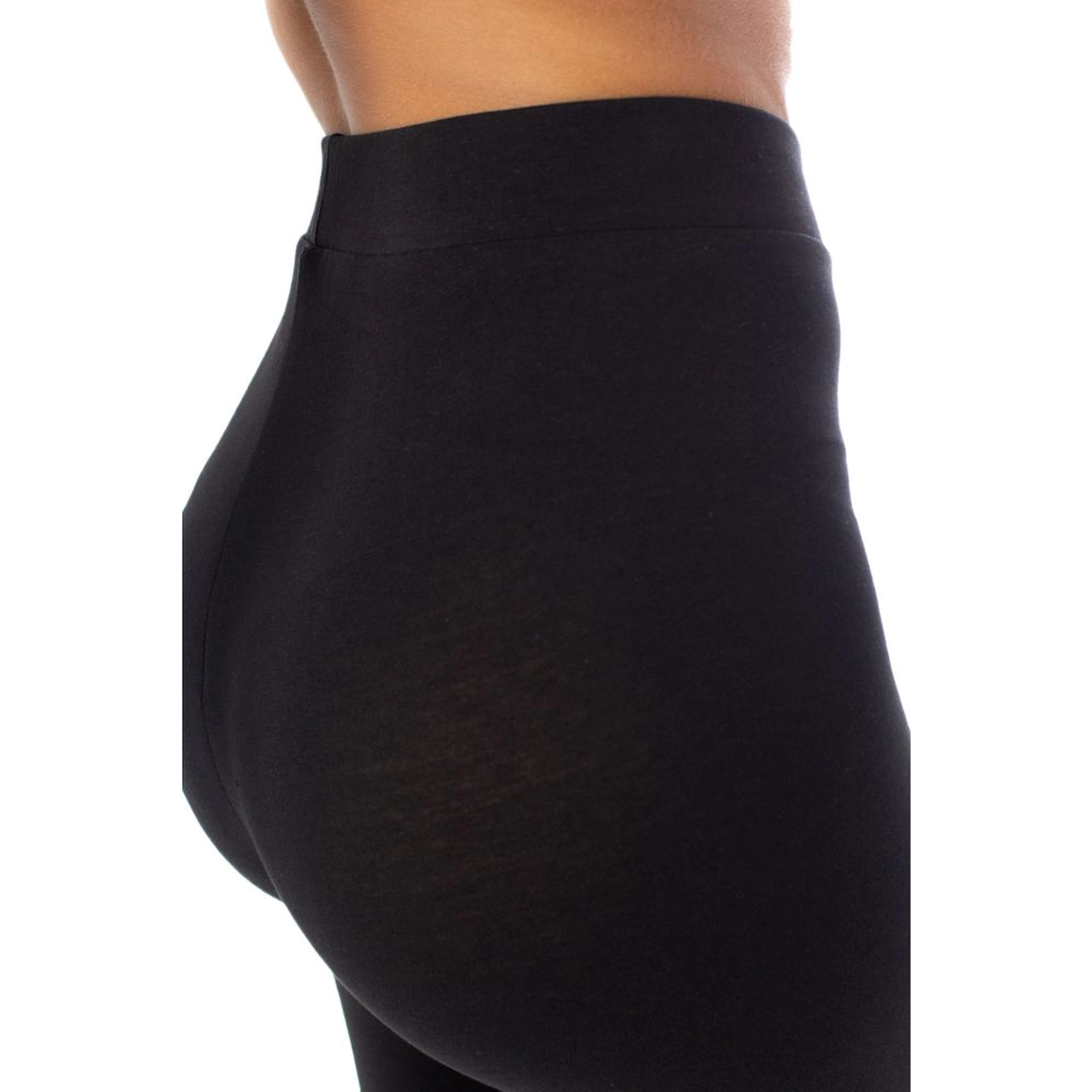 Black Cotton Leggings