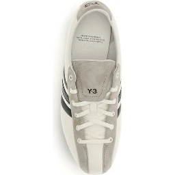 White Calf Leather Bos Taurus Athletic Sneakers