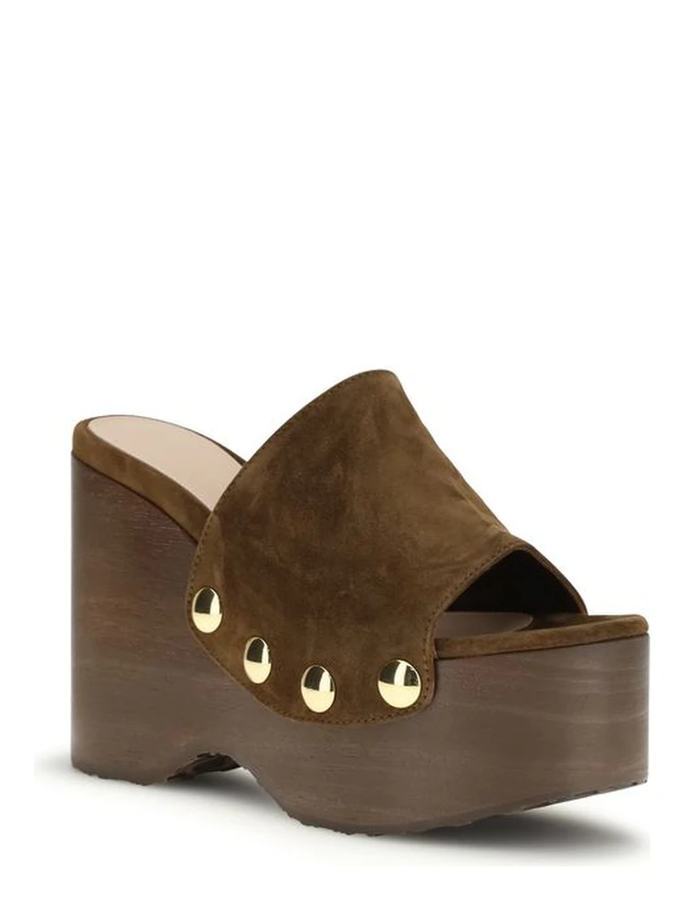Brown Other Fibres Clogs alternative