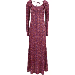 Multicolor Viscose Casual Dress