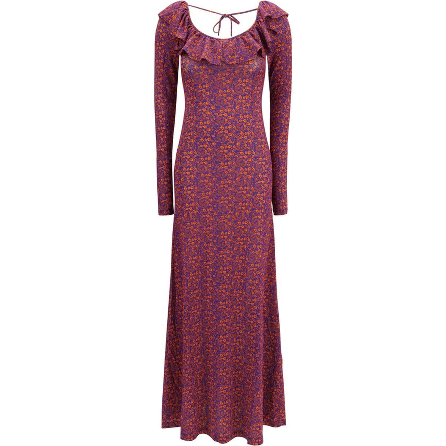 Multicolor Viscose Casual Dress