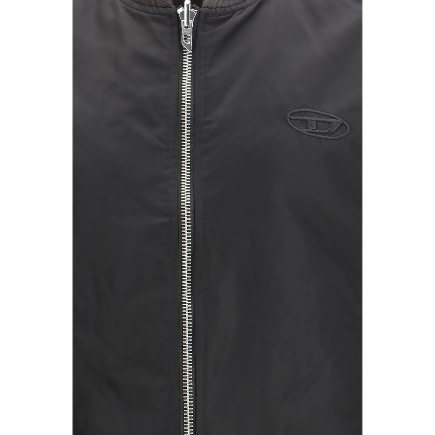 Brown Polyamide Sleveless Jacket