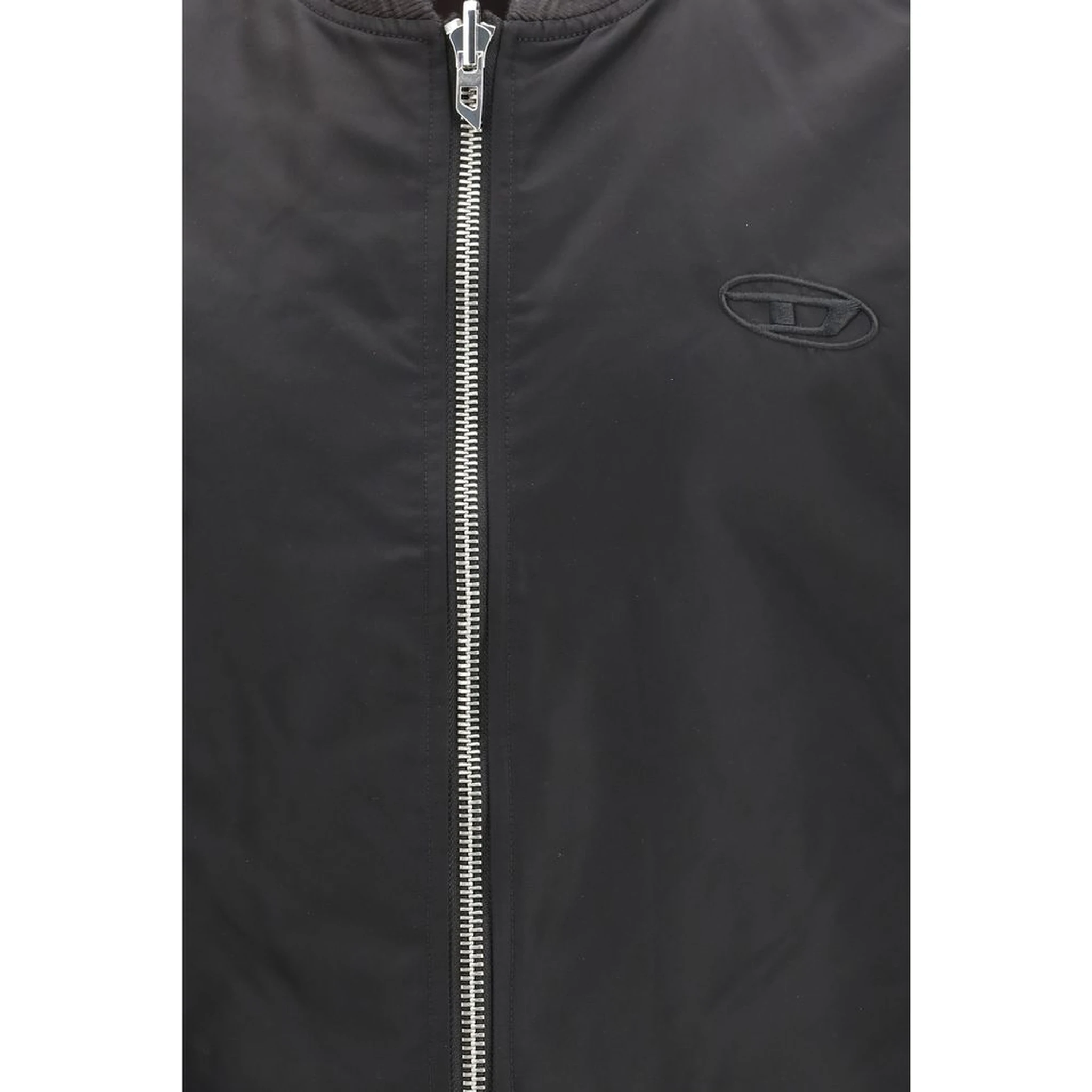 Brown Polyamide Sleveless Jacket