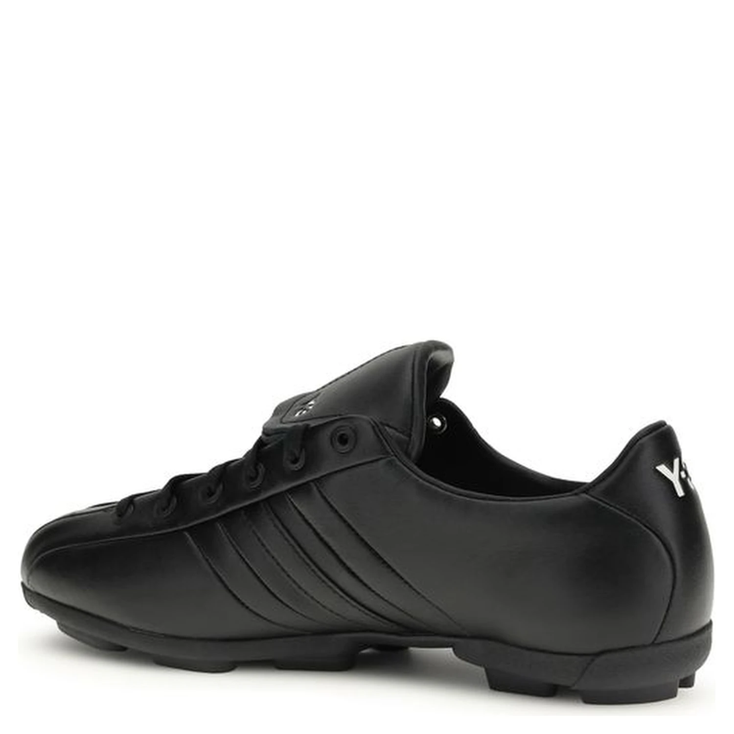 Black Calf Leather Bos Taurus Athletic Sneakers