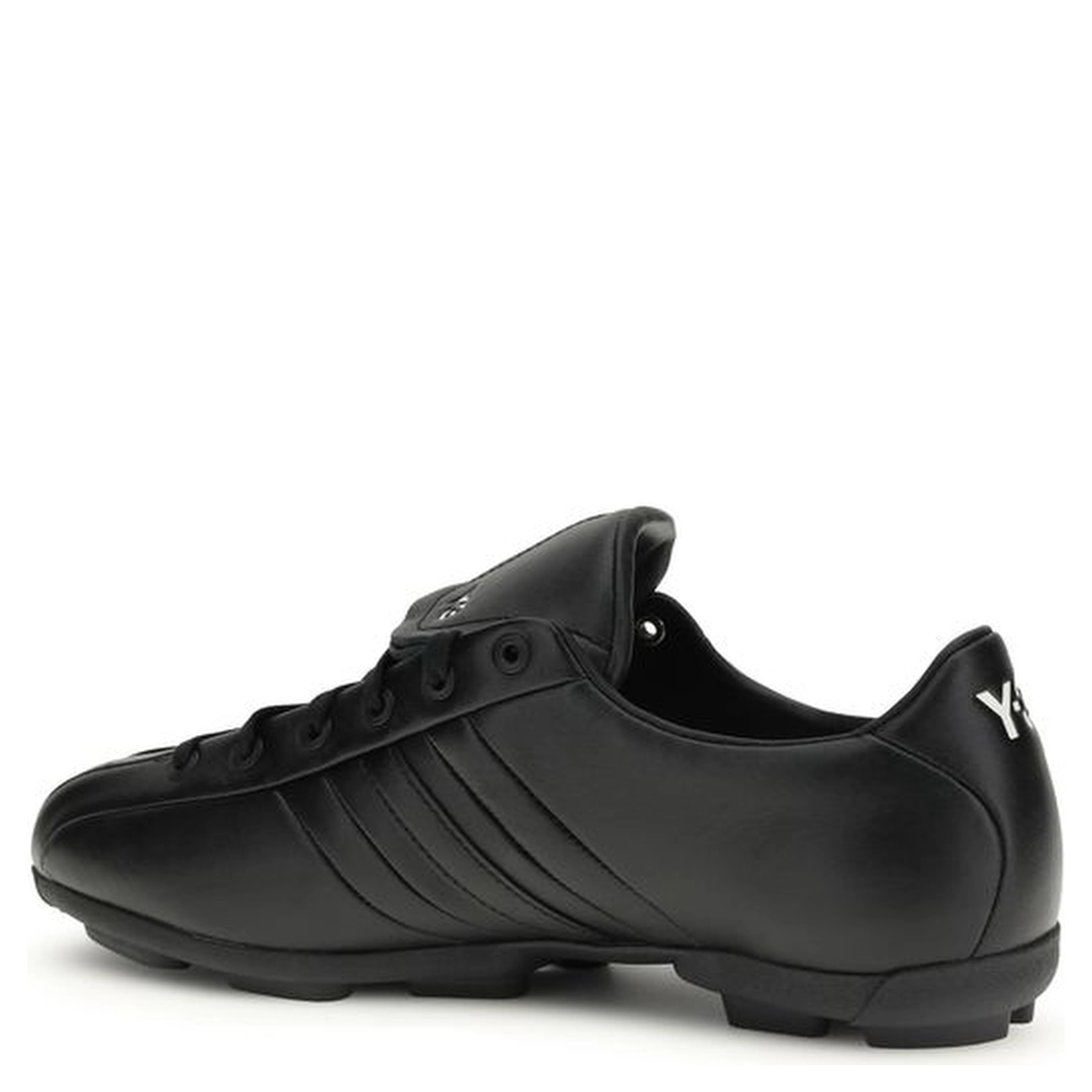 Black Calf Leather Bos Taurus Athletic Sneakers