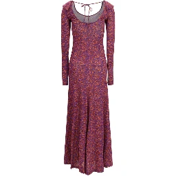 Multicolor Viscose Casual Dress