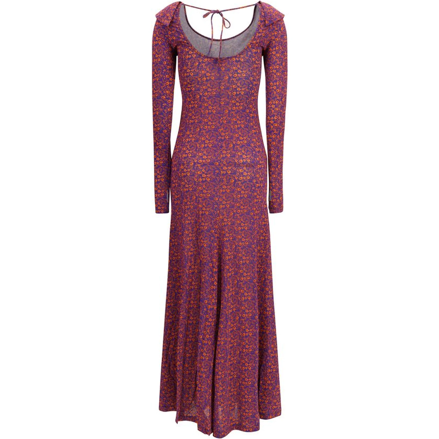 Multicolor Viscose Casual Dress