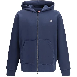 Blue Cotton Sweatshirt