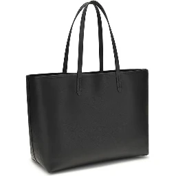 Black Calf Leather Bos Taurus Shoulder Bag