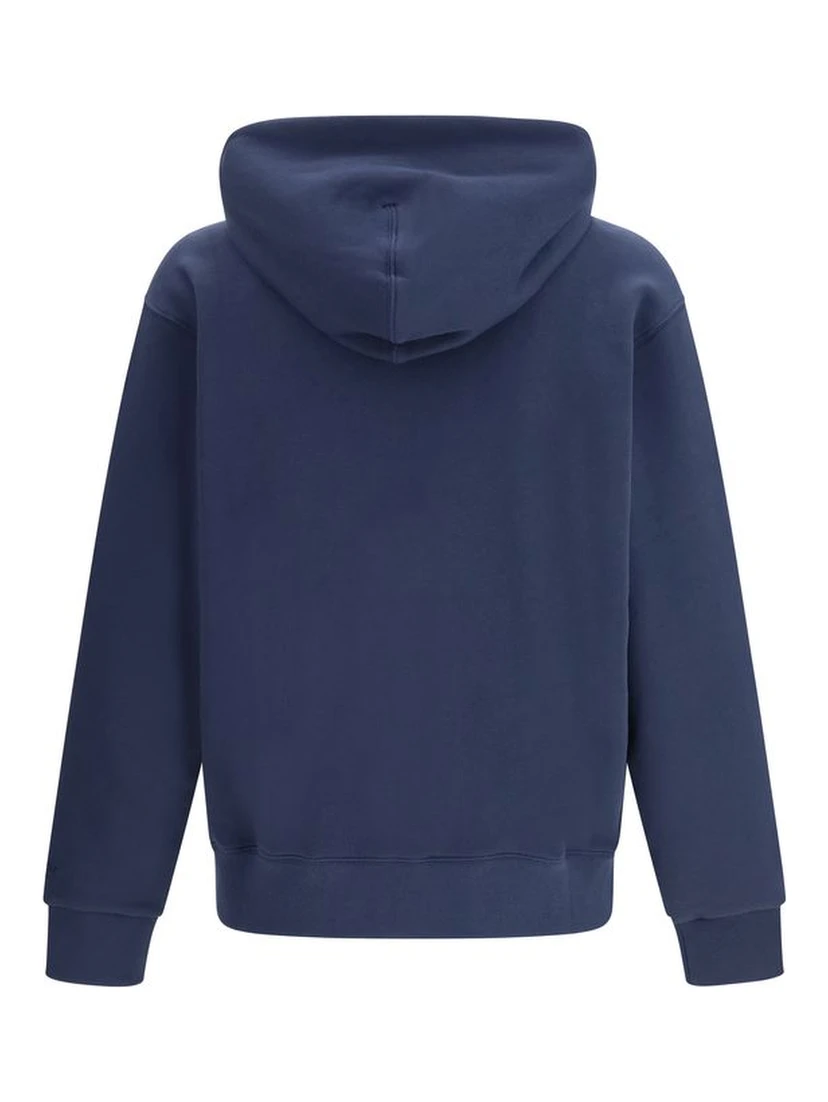 Blue Cotton Sweatshirt