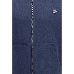 Blue Cotton Sweatshirt