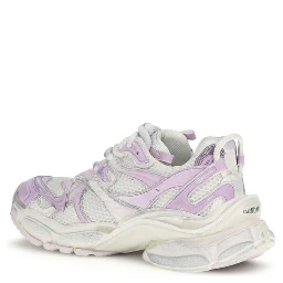 Multicolor Polyurethane Athletic Sneakers
