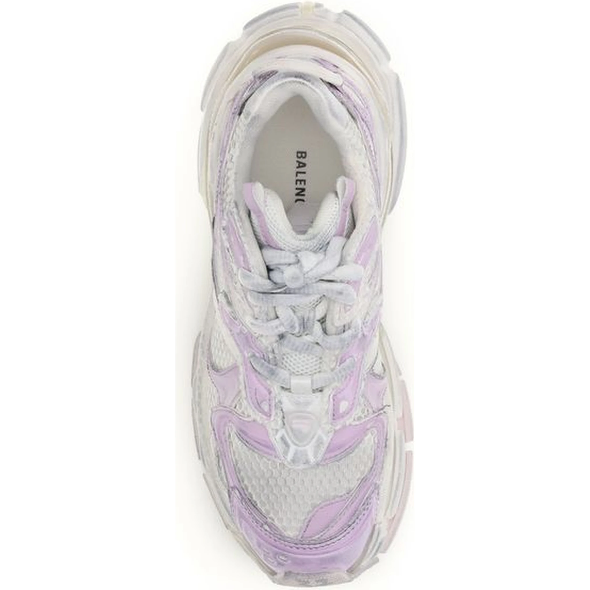 Multicolor Polyurethane Athletic Sneakers