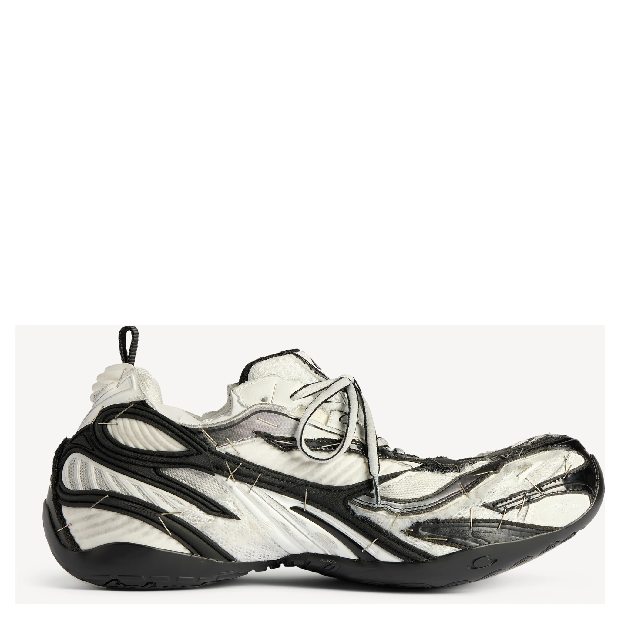 "Soleless" sneakers