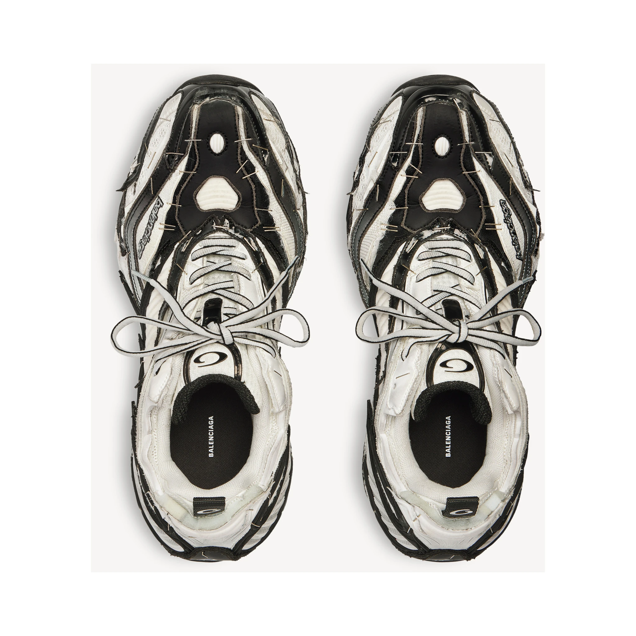 "Soleless" sneakers