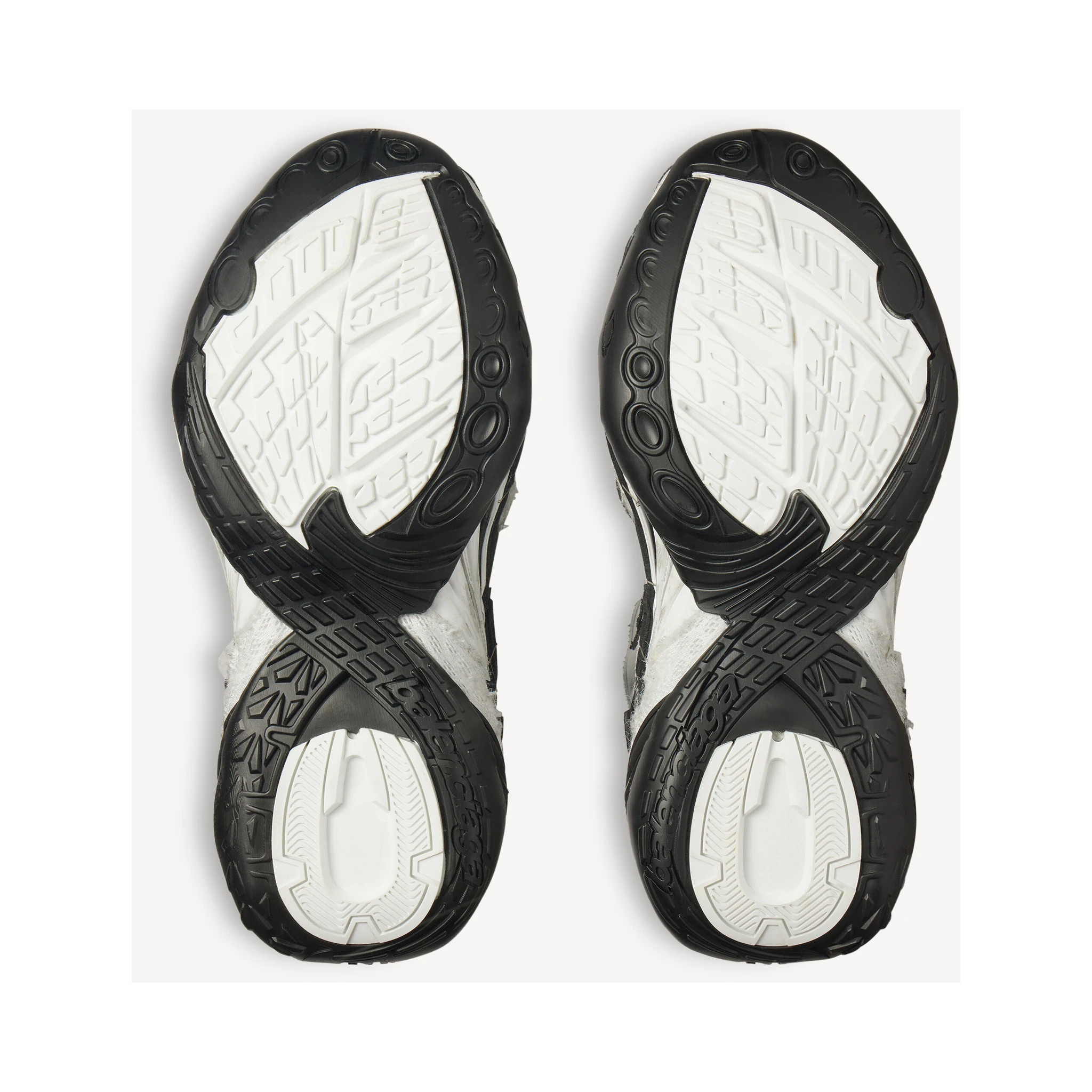 "Soleless" sneakers