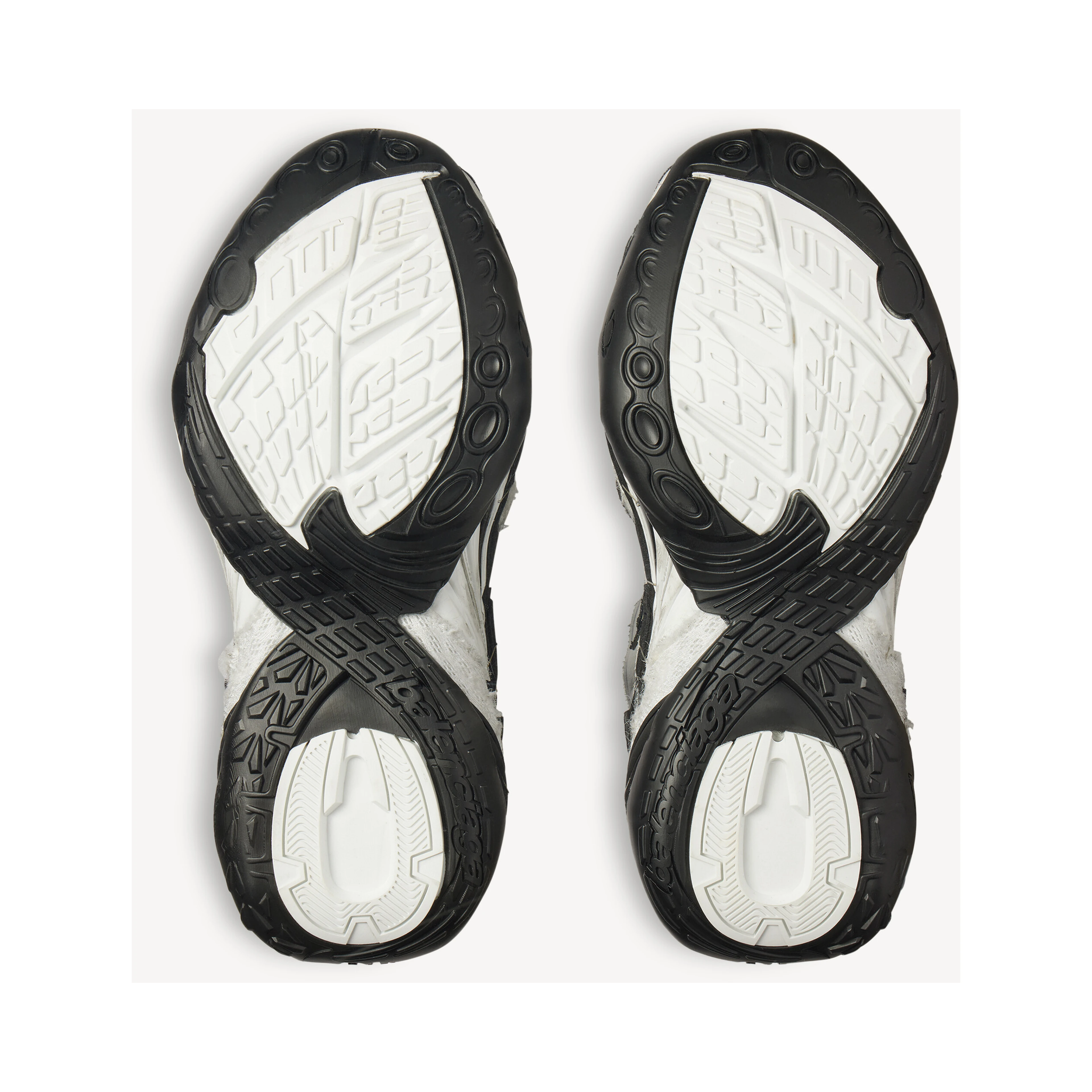 "Soleless" sneakers