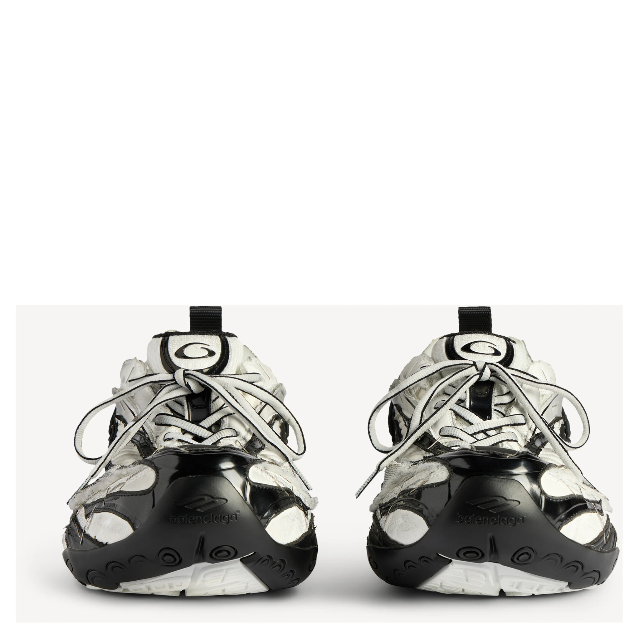 "Soleless" sneakers
