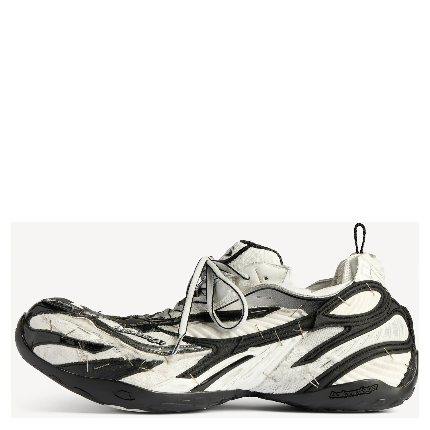 "Soleless" sneakers