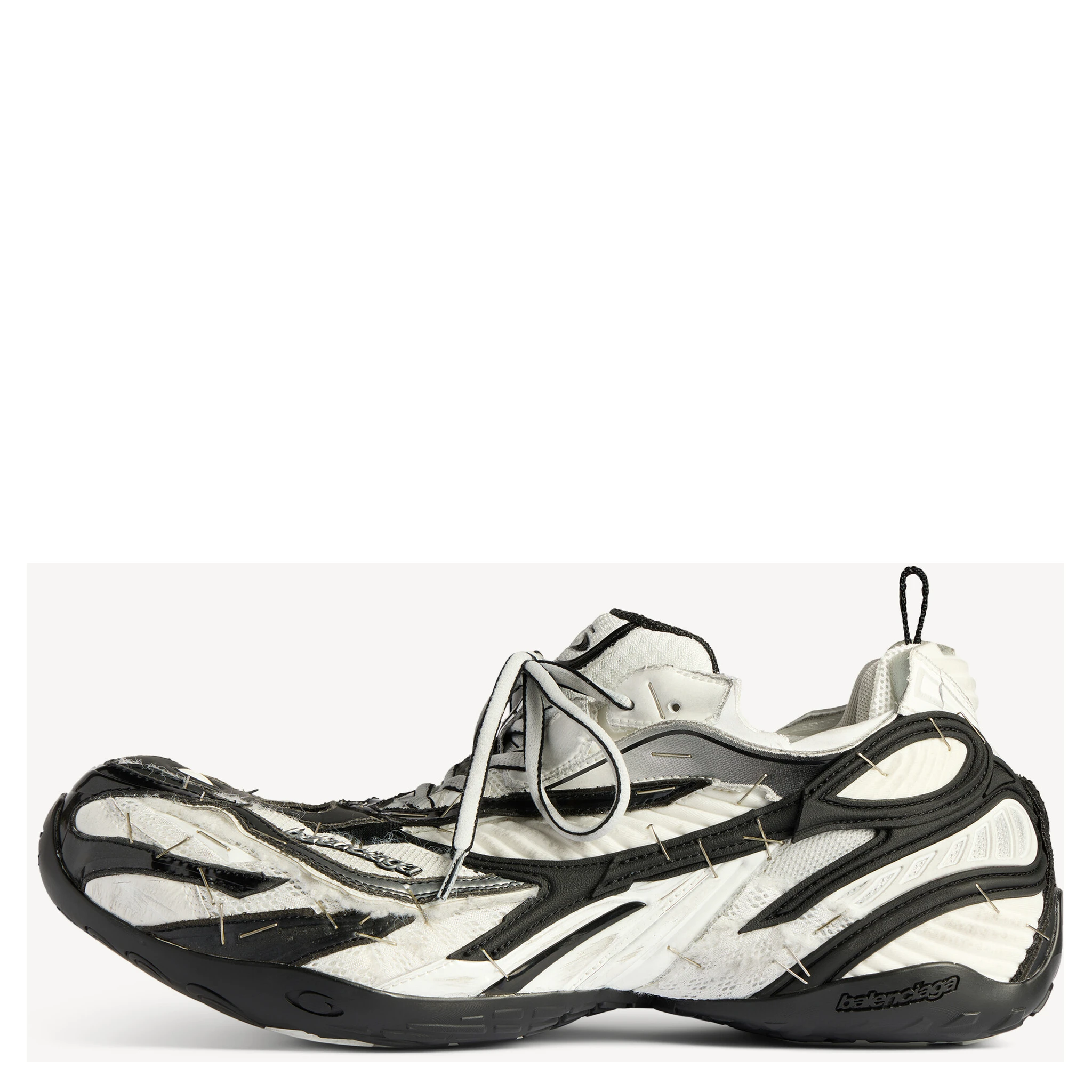 "Soleless" sneakers