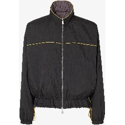 Reversible wind breaker jacket