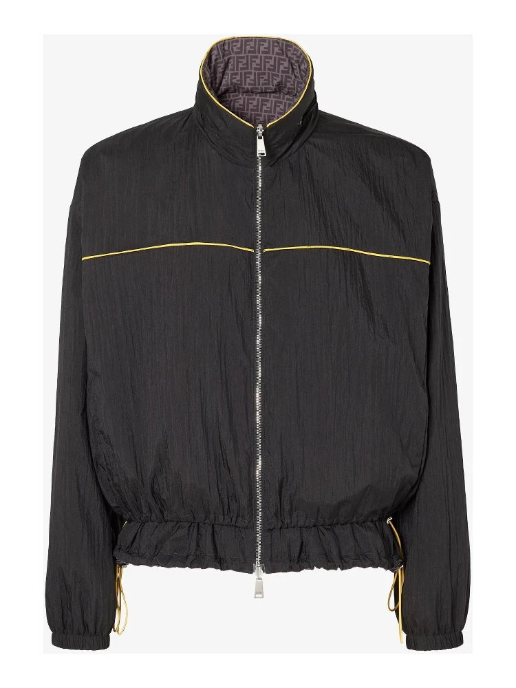 Reversible wind breaker jacket