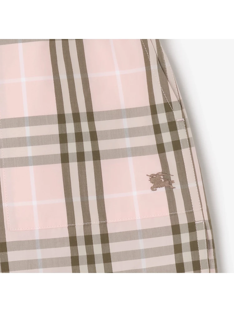 Check cotton shorts alternative