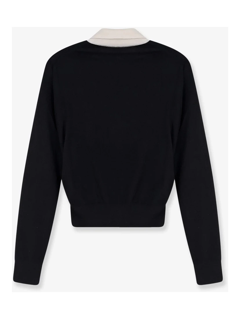 Silk and cashmere polo shirt