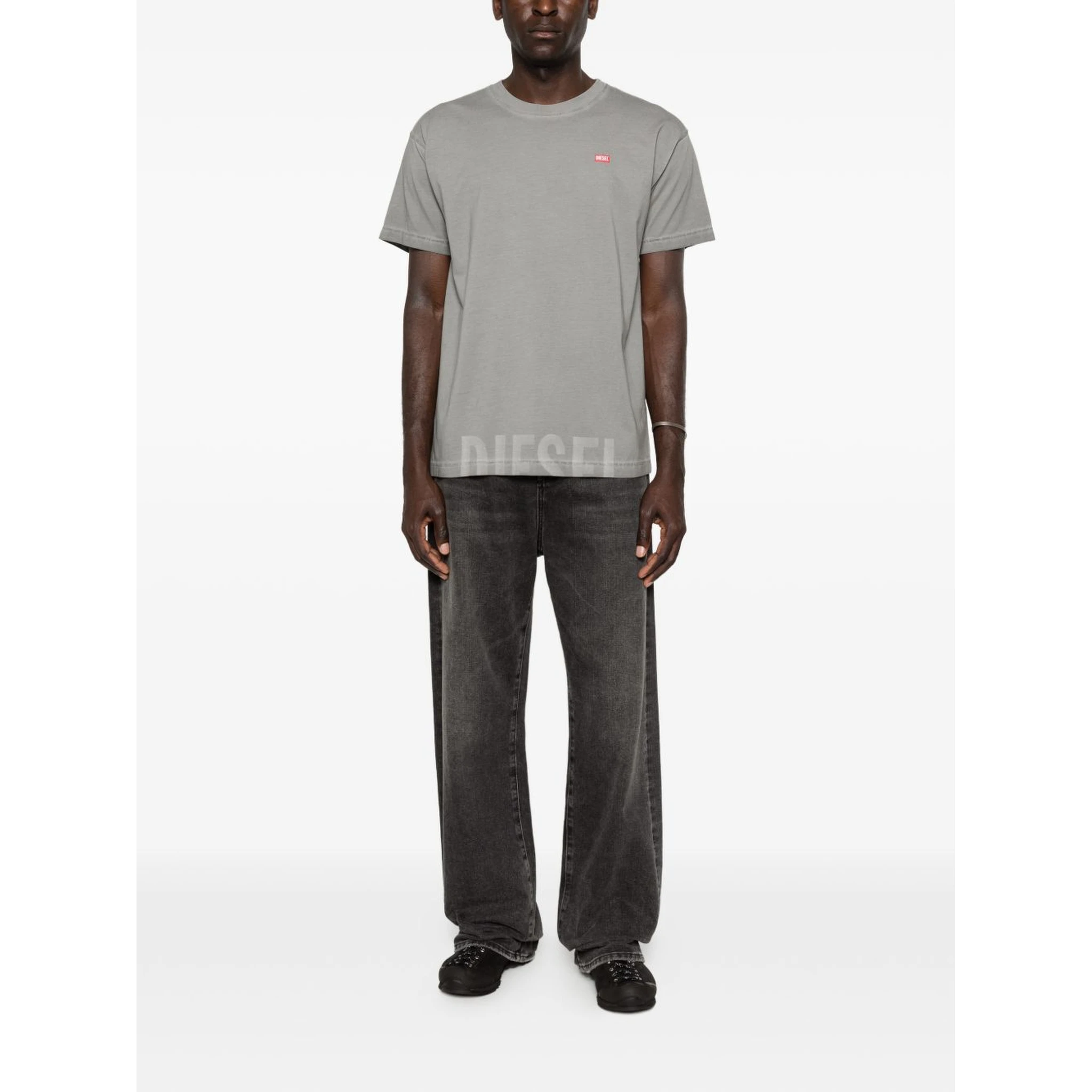 Diesel T-shirts and Polos Grey