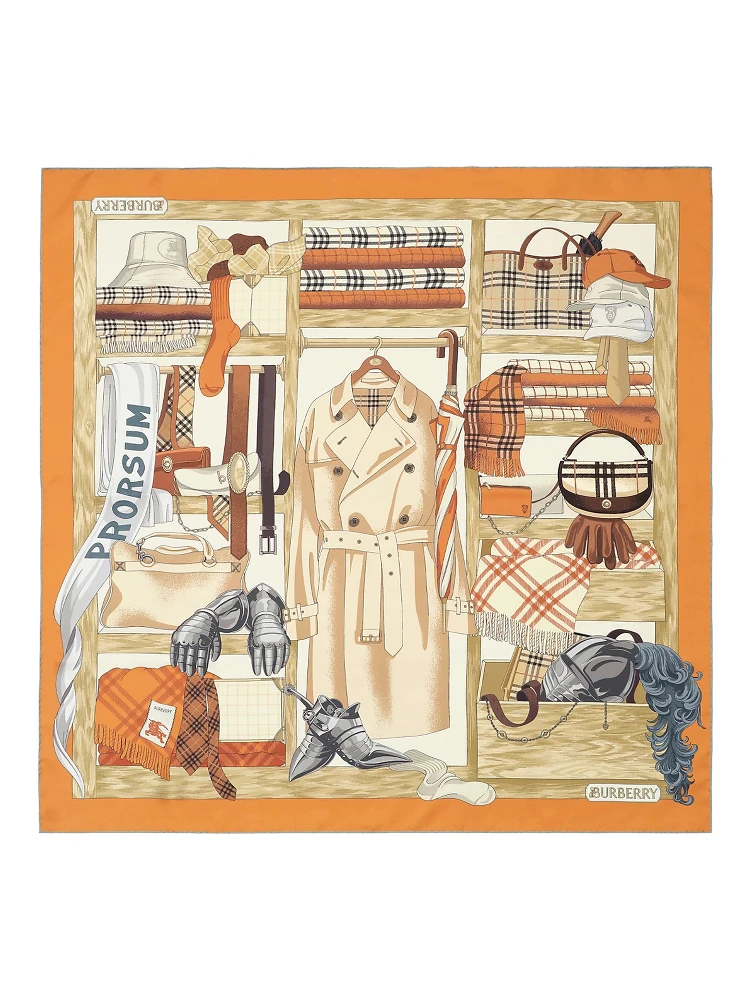 Burberry Scarfs Orange