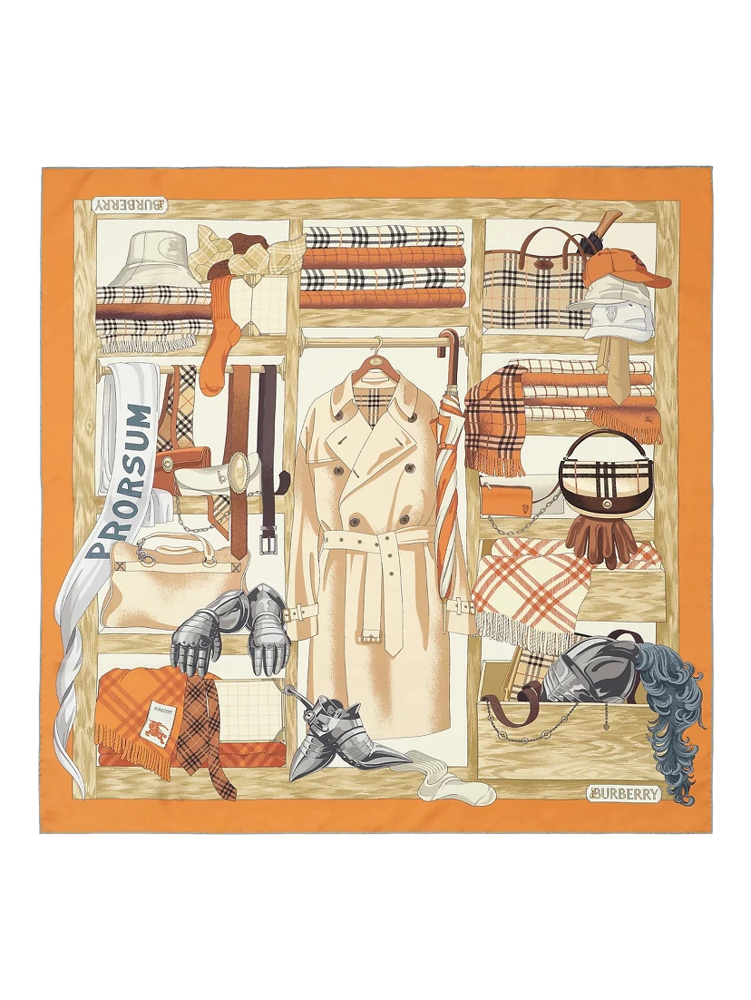 Burberry Scarfs Orange