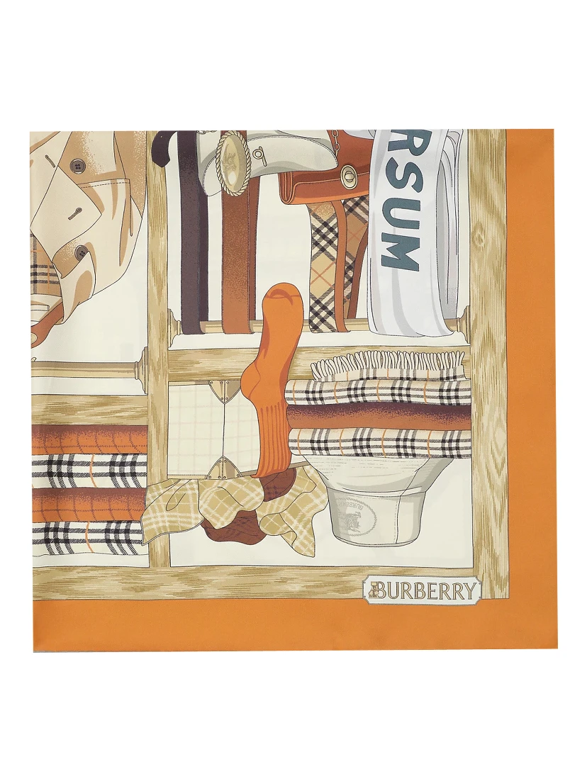 Burberry Scarfs Orange