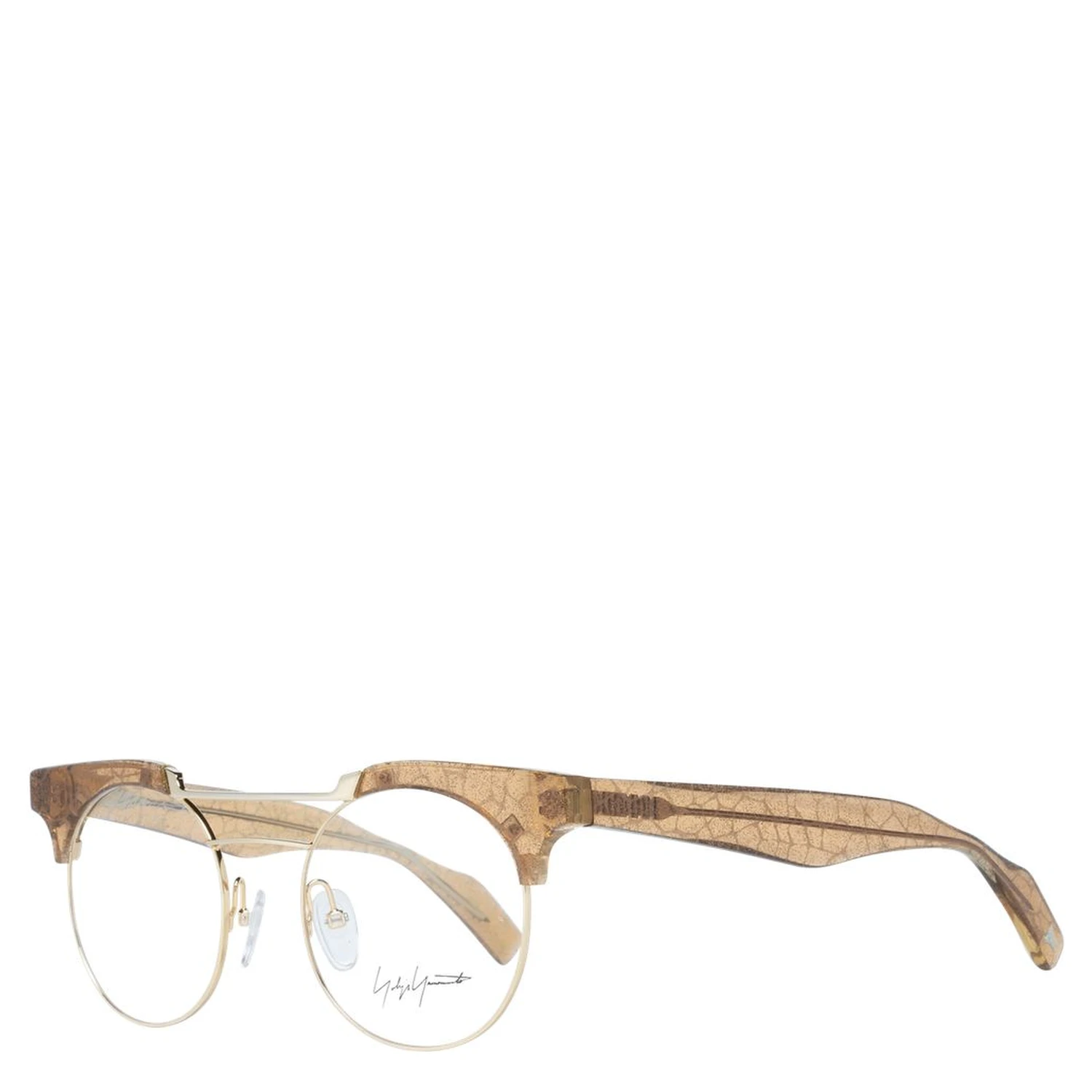 Gold Metal & Plastic Glasses (Frames)