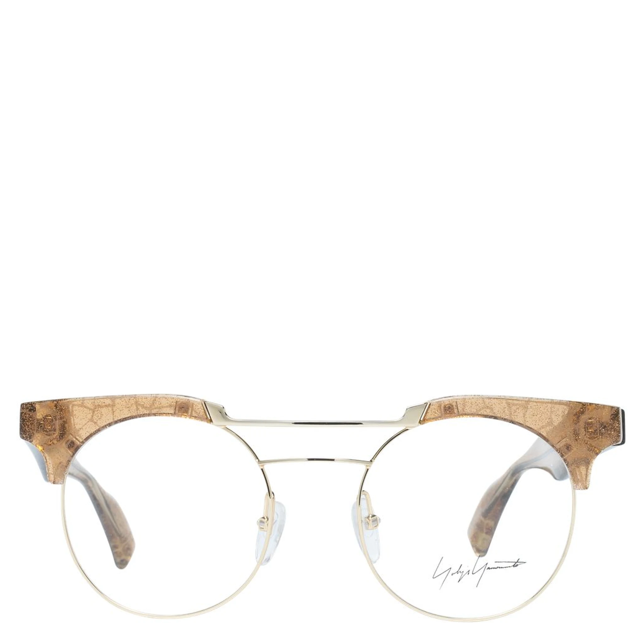 Gold Metal & Plastic Glasses (Frames)