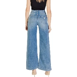 Light Blue Cotton Relaxed Fit Jeans